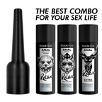BLACK HOLE - APPLICATEUR DE LUBRIFIANT ANAL TAILLE L 100 ML