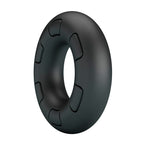 CRAZY BULL - ANNEAU PÉNAL EN SILICONE SUPER DOUX BERTRAM NOIR