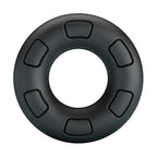 CRAZY BULL - ANNEAU PÉNAL EN SILICONE SUPER DOUX BERTRAM NOIR