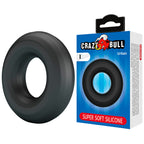 CRAZY BULL - ANNEAU PÉNAL URBAN EN SILICONE ULTRA DOUX NOIR