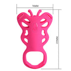 PRETTY LOVE - MASSEUR DE CULOTTE PAPILLON ROSE