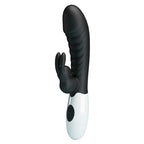 PRETTY LOVE - VIBRATEUR LAPIN NAUGHTY BUNNY 30 FONCTIONS NOIR