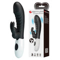 PRETTY LOVE - VIBRATEUR LAPIN NAUGHTY BUNNY 30 FONCTIONS NOIR