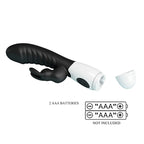 PRETTY LOVE - VIBRATEUR LAPIN NAUGHTY BUNNY 30 FONCTIONS NOIR