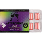 WUG After Drink – Le chewing-gum fonctionnel qui vous aide à retrouver de l'énergie après une soirée. Plaquette de 8 unités