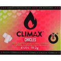 WUG Climax - Chewing-gum fonctionnel à base de maca, de damiana et de ginseng pour stimuler le désir et la vitalité intime. Plaquette thermoformée de 8 unités.