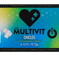 WUG Multivit - Le chewing-gum fonctionnel qui renforce vos défenses immunitaires au quotidien. Plaquette de 8 unités