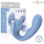 INTENSE - GINA STIMULATEUR CLITORIAL MULTIFONCTIONNEL BLEU