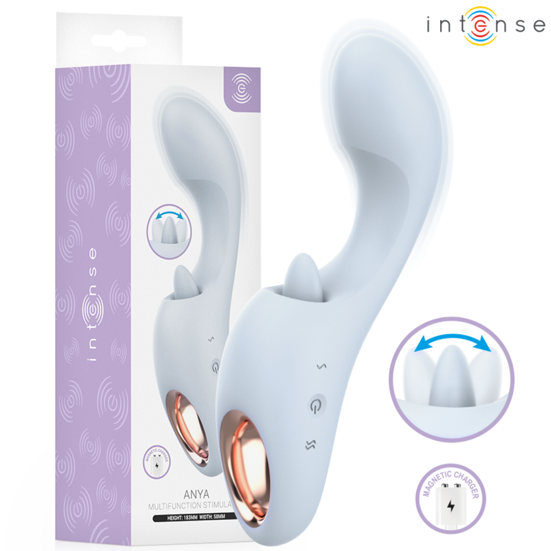 INTENSE - ANYA STIMULATEUR DE VIBRATIONS ET DE MOUVEMENTS MULTIFONCTIONNEL