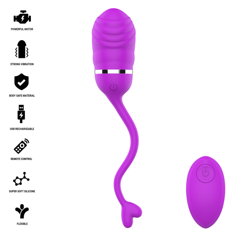 INTENSE - SOOKIE ŒUF VIBRANT À TÉLÉCOMMANDE VIOLET