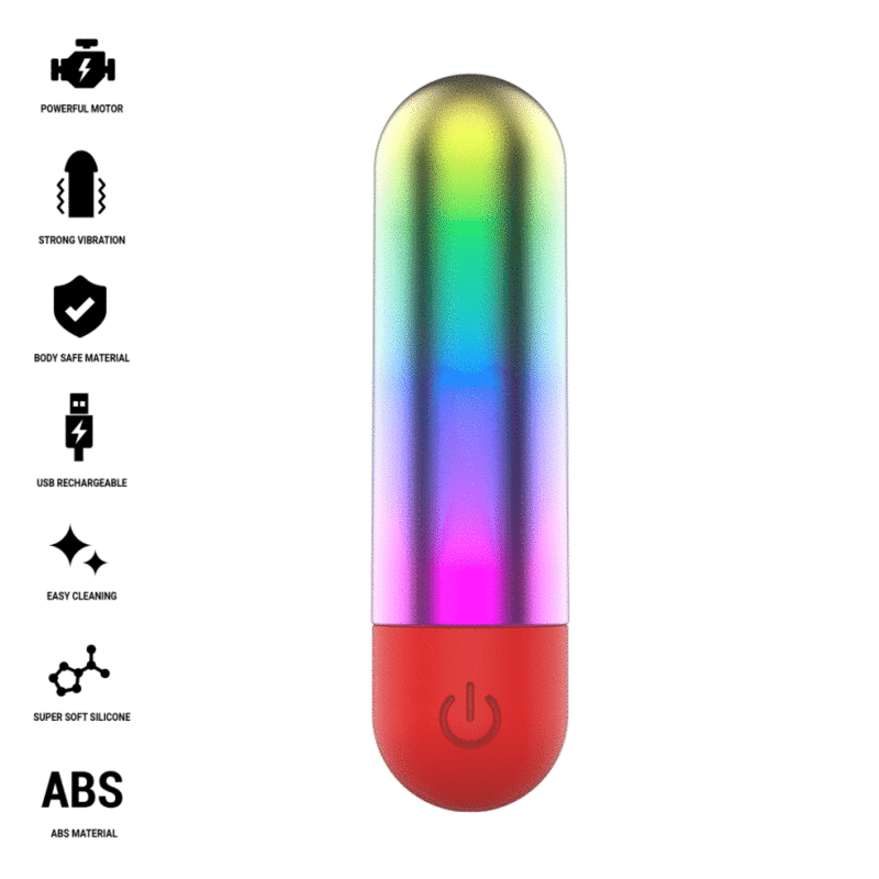 INTENSE - DEBBIE RAINBOW CLITORIS VIBRANT BALLE