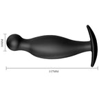 PRETTY LOVE - PLUG ANAL EN SILICONE E 11.7 CM NOIR