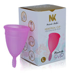 NINA KIKÍ - COUPE MENSTRUELLE VIOLET - TAILLE L