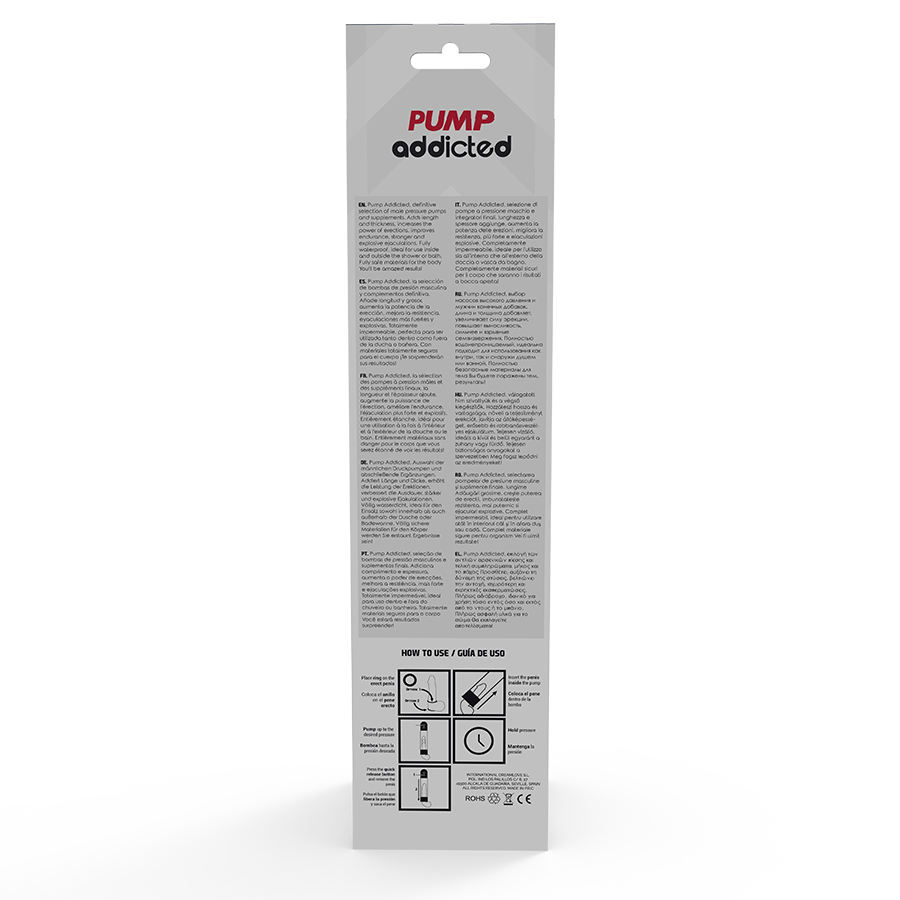 PUMP ADDICTED - POMPE  ÉRECTION AUTOMATIQUE RX11