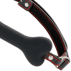 DARKNESS - BÂILLON EN SILICONE NOIR