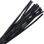 DARKNESS - FOUET DE BONDAGE NOIR 45 CM