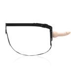 FETISH SUBMISSIVE HARNESS - SILICONE CHAIR RÉALISTE 16CM