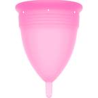STERCUP - COUPE MENSTRUELLE EN SILICONE FDA ROSE - TAILLE S