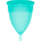 STERCUP - COUPE MENSTRUELLE EN SILICONE FDA AIGUE-MARINE - TAILLE S