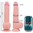 ROCKARMY - LIQUIDE SILICONE PREMIUM HAWK RÉALISTE 22 CM -O- 4.6 CM